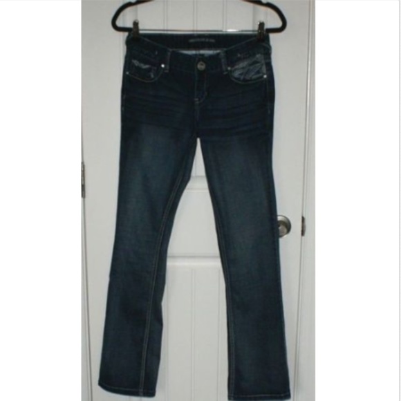 Amethyst Jeans Denim - Amethyst Boot Jeans Thick Stitch Junior Size 7 Reg